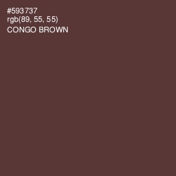#593737 - Congo Brown Color Image